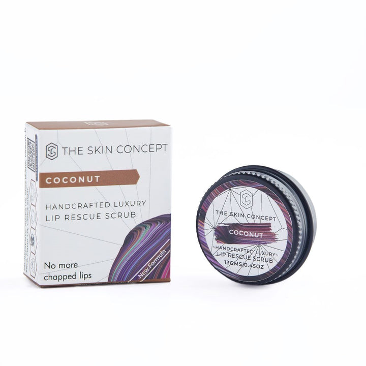 Handmade Lip Scrub - Coconut- The Skin Concept