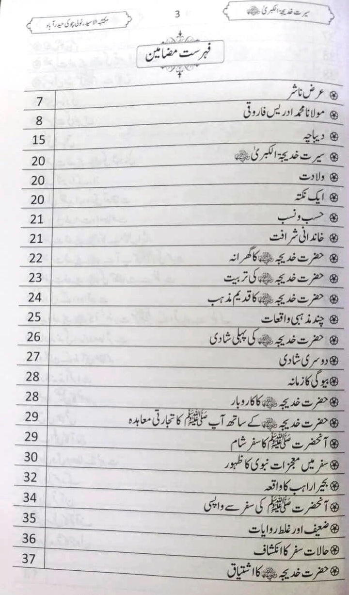 Seerat Khadijatul Kubra Raziyallaahu Anha - Urdu