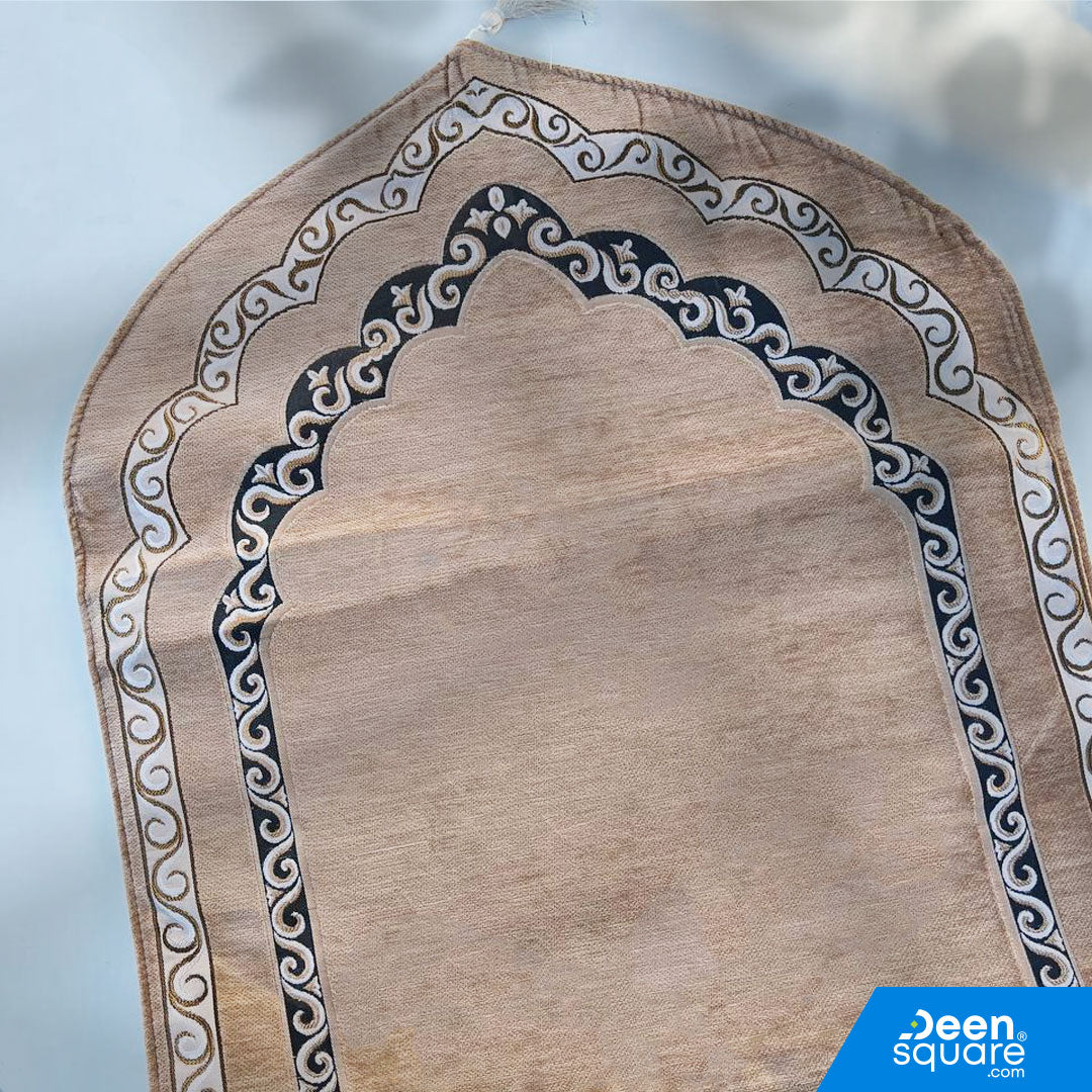 Padded Thick Prayer Mat (Arch Shape)