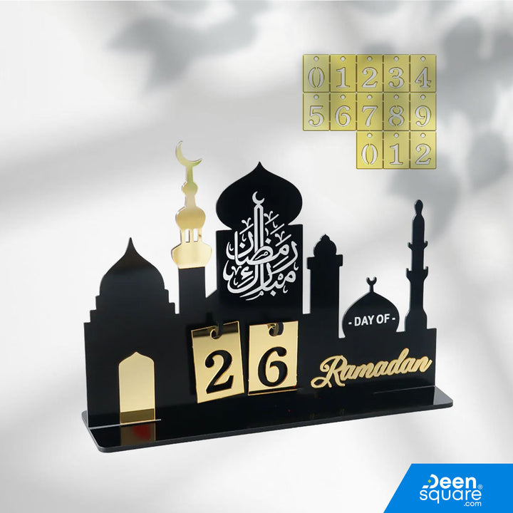 Ramadan Countdown Calendar (Mosque Design)