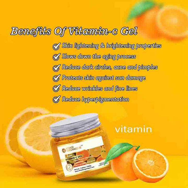 Khadi Organique Vitamin- C Gel 200g