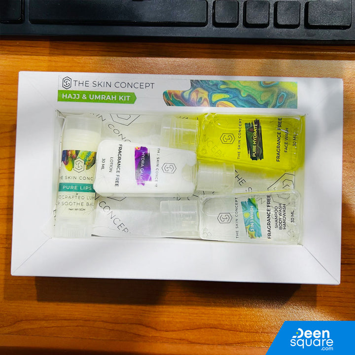 Hajj and Umrah Fragrance free Kit by The Skin Concept