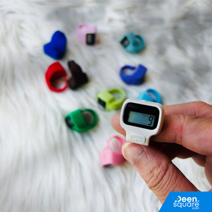 Digital Finger Tasbeeh Counter with Clip
