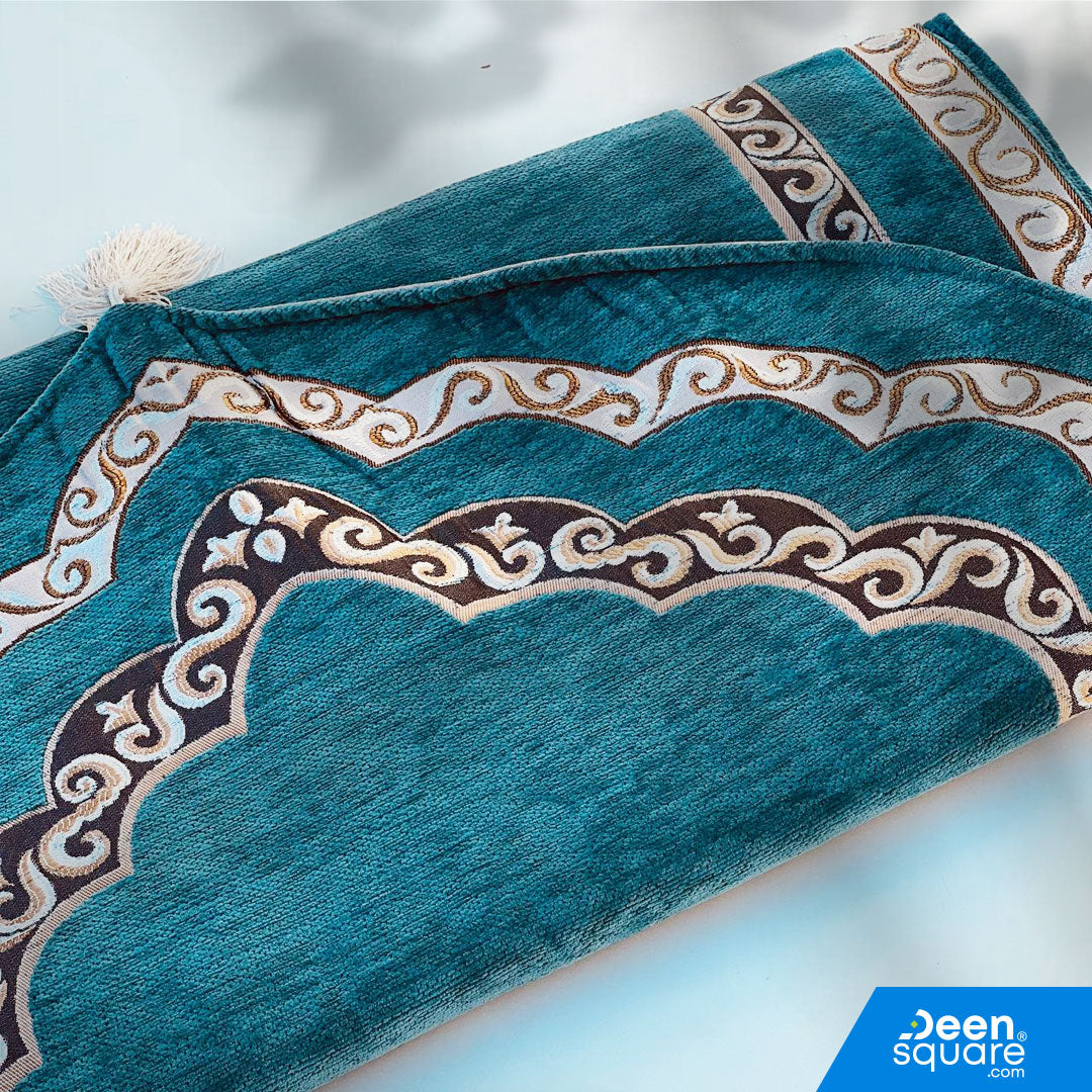 Padded Thick Prayer Mat (Arch Shape)