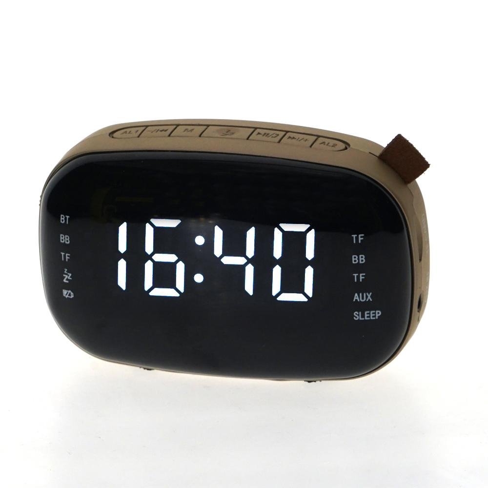 Buy FC-A001 Bluetooth speaker with clock at deensquare.com. LED display wireless speaker for daily use in Dubai | UAE.