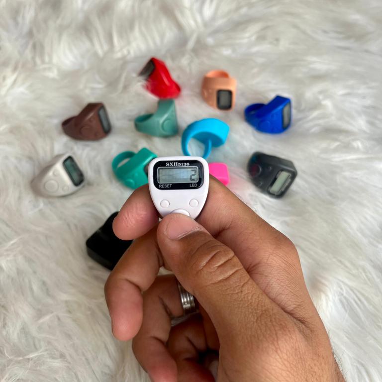 Digital Tasbeeh Counter with Clip