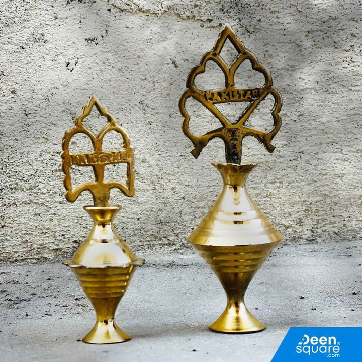 Surmadani Bottle Shape Antique Pot Hand Bottle (Surma Not Included)