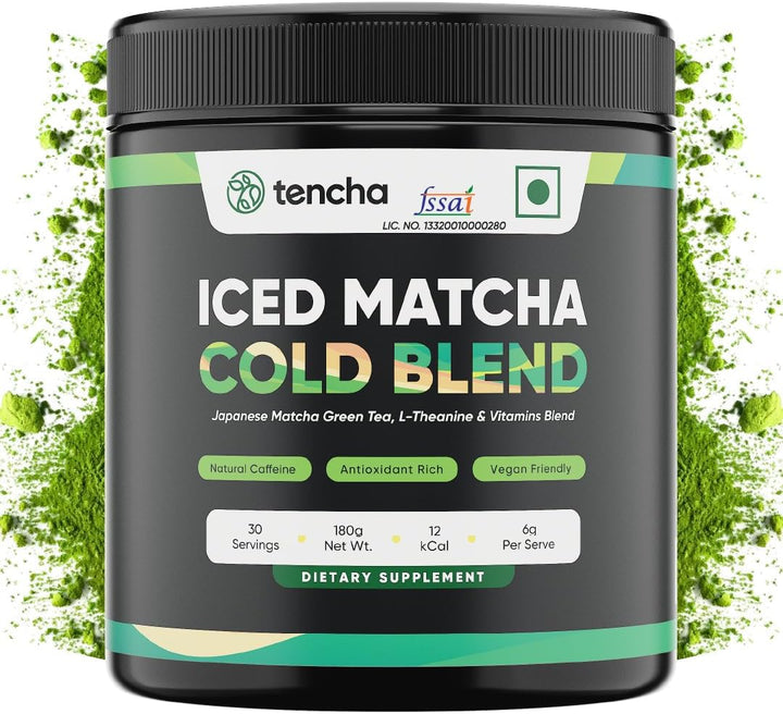 Tencha Iced Matcha Cold Blend  Dietary Supplement 180 GM
