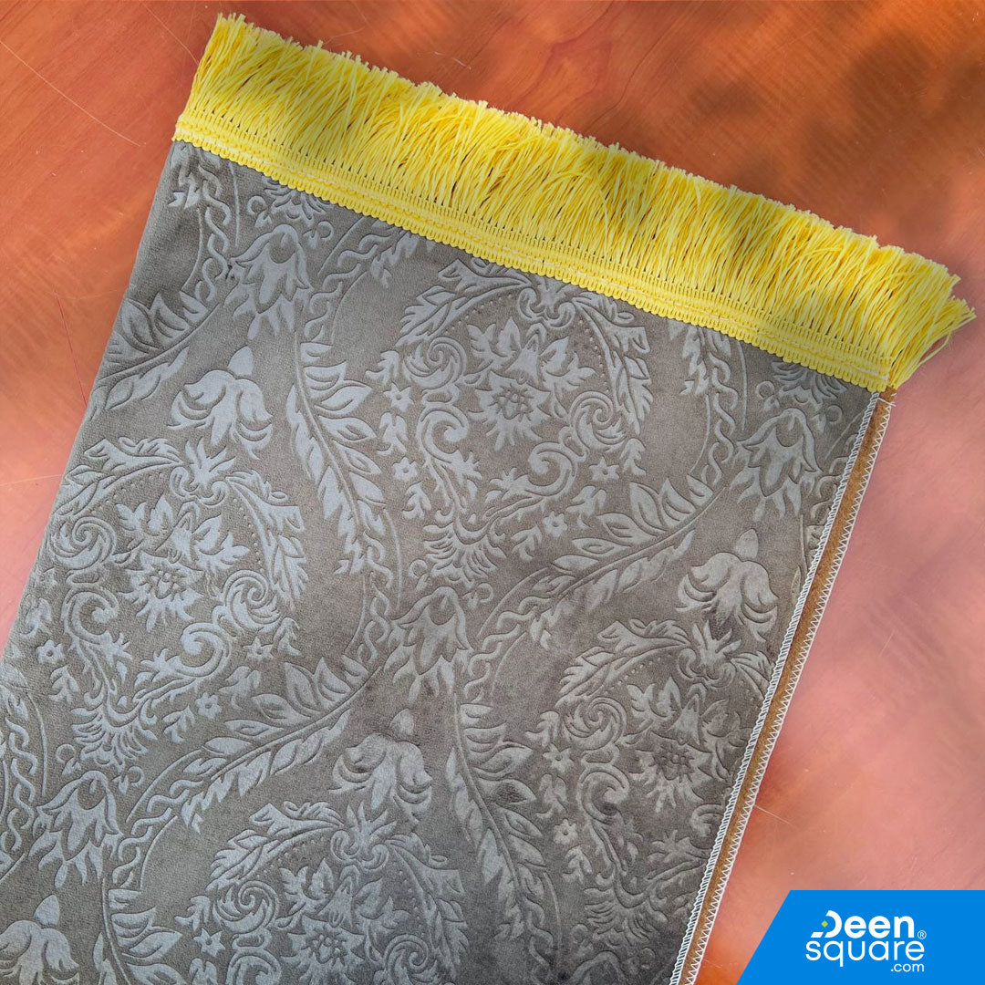 Customized Name Prayer Mat | Personalized Prayer mat (Damask Design) | سجادة صلاة مخصص بالاسم