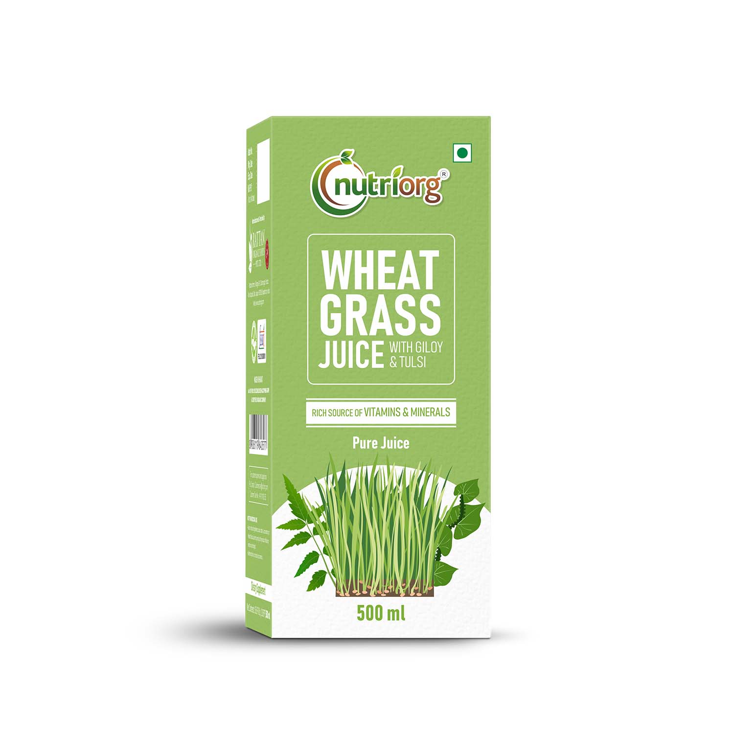 Nutriorg Wheatgrass Juice 500 ml