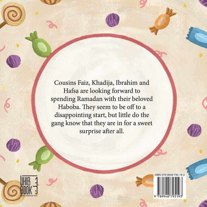 Haboba’s Candy Tin book flatlay for Ramadan gifting