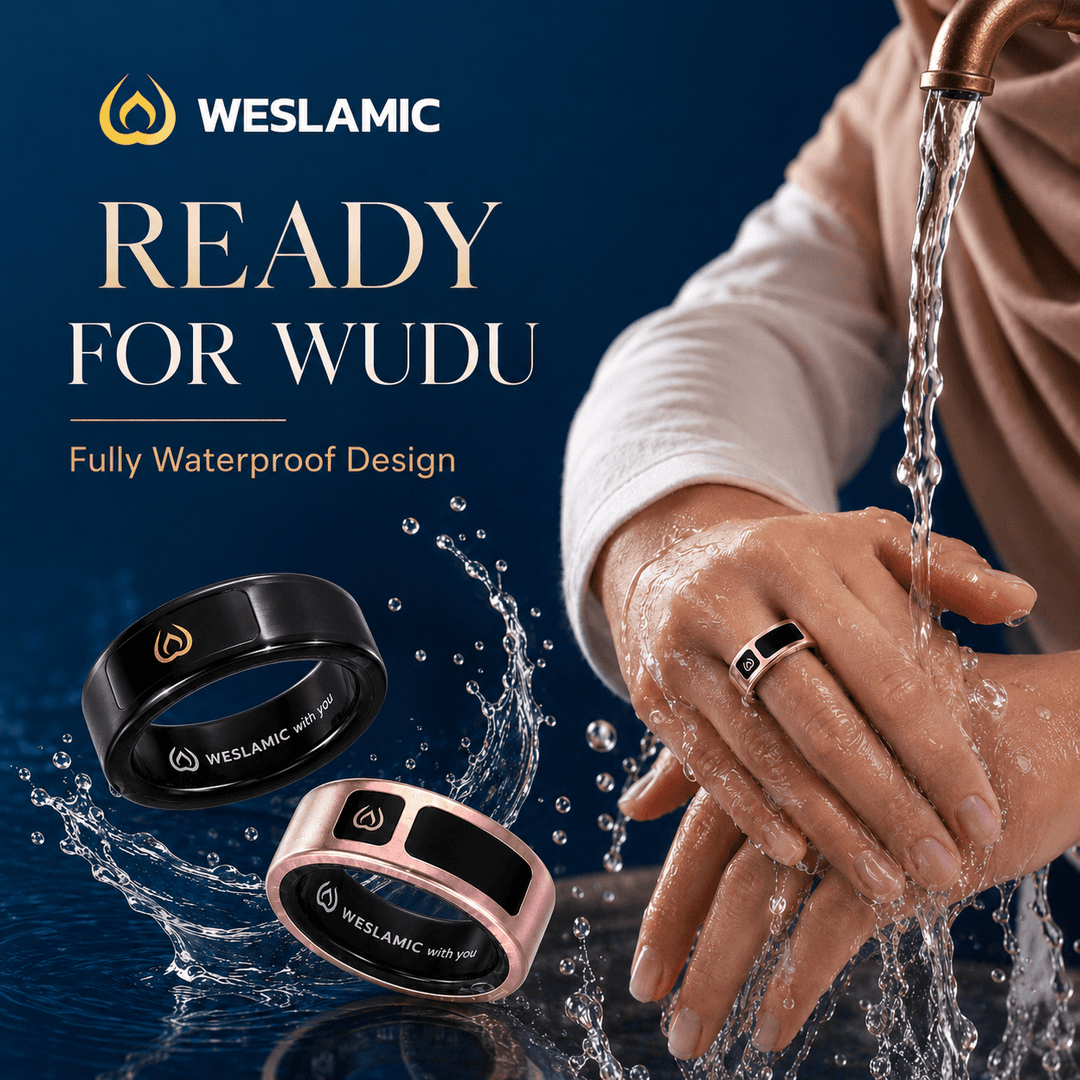 iTasbih Peace 1 Smart Zikr Ring – Digital Tasbih by Weslamic zikr ring 3.0