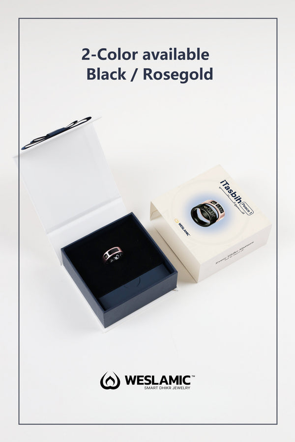 iTasbih Peace 1 Smart Zikr Ring – Digital Tasbih by Weslamic zikr ring 3.0