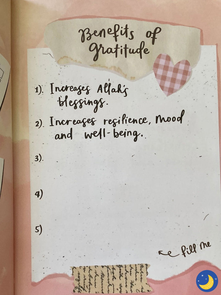 Fill Me Up! Gratitude Journal - ZAC AND MONA