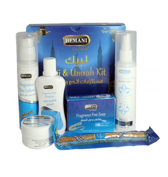Hajj & Umrah Exclusive Fragrance Free Kit 6-In-1