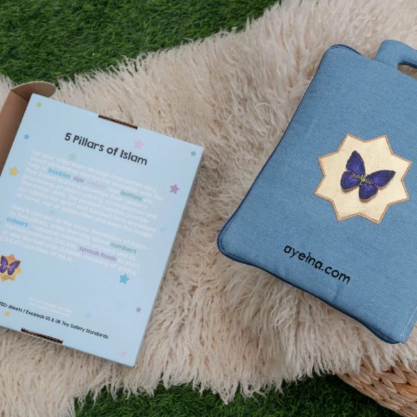 5 Pillars of Islam – Islamic Interactive Fabric Quiet Book for Muslim Kids
