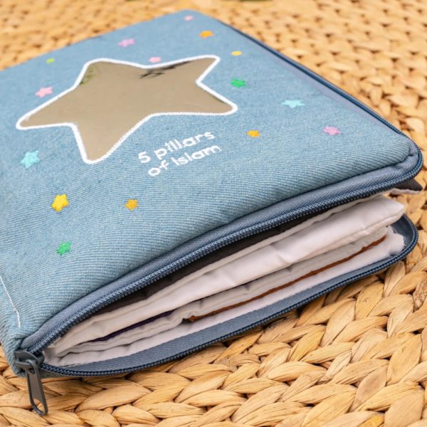 5 Pillars of Islam – Islamic Interactive Fabric Quiet Book for Muslim Kids