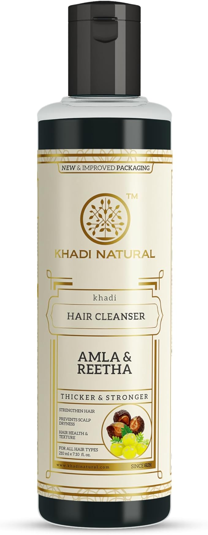 Shop Khadi Amla & Reetha cleanser in UAE. Herbal shampoo for clean, soft hair. Fast delivery Dubai. Order online now.
