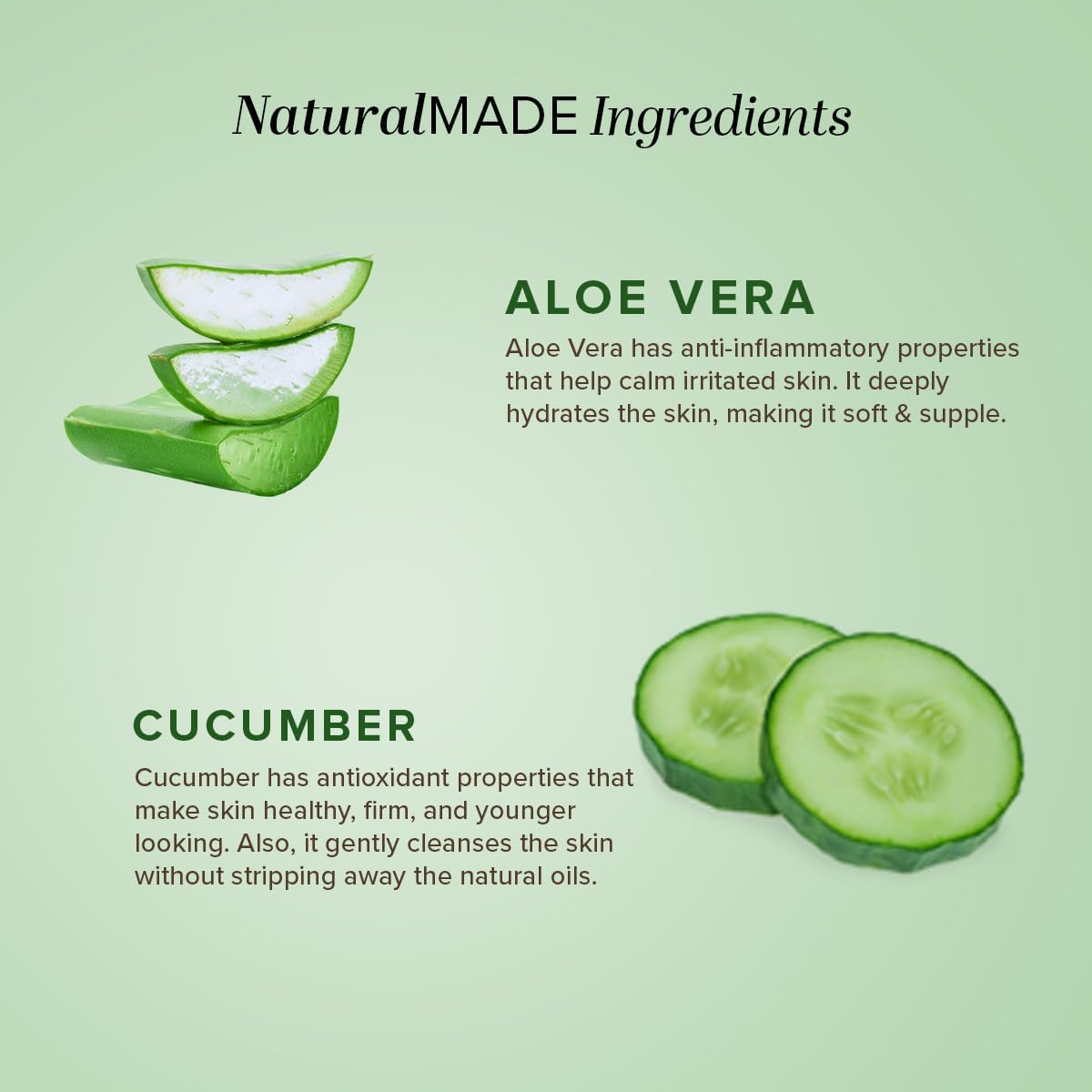 Buy Khadi Natural Cleansing Milk with Cucumber & Aloe Vera in UAE. Gentle herbal face cleanser. Shop now with fast UAE delivery & worldwide shipping.