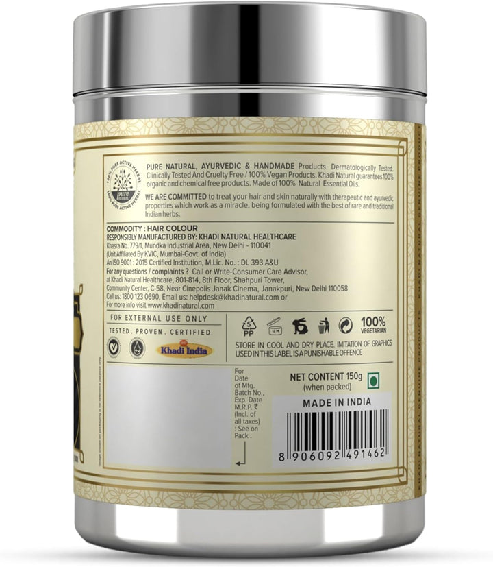 Buy Khadi Natural Black Henna in UAE. Herbal hair colour for grey coverage &amp; conditioning. Shop now for fast UAE delivery &amp; worldwide shipping.