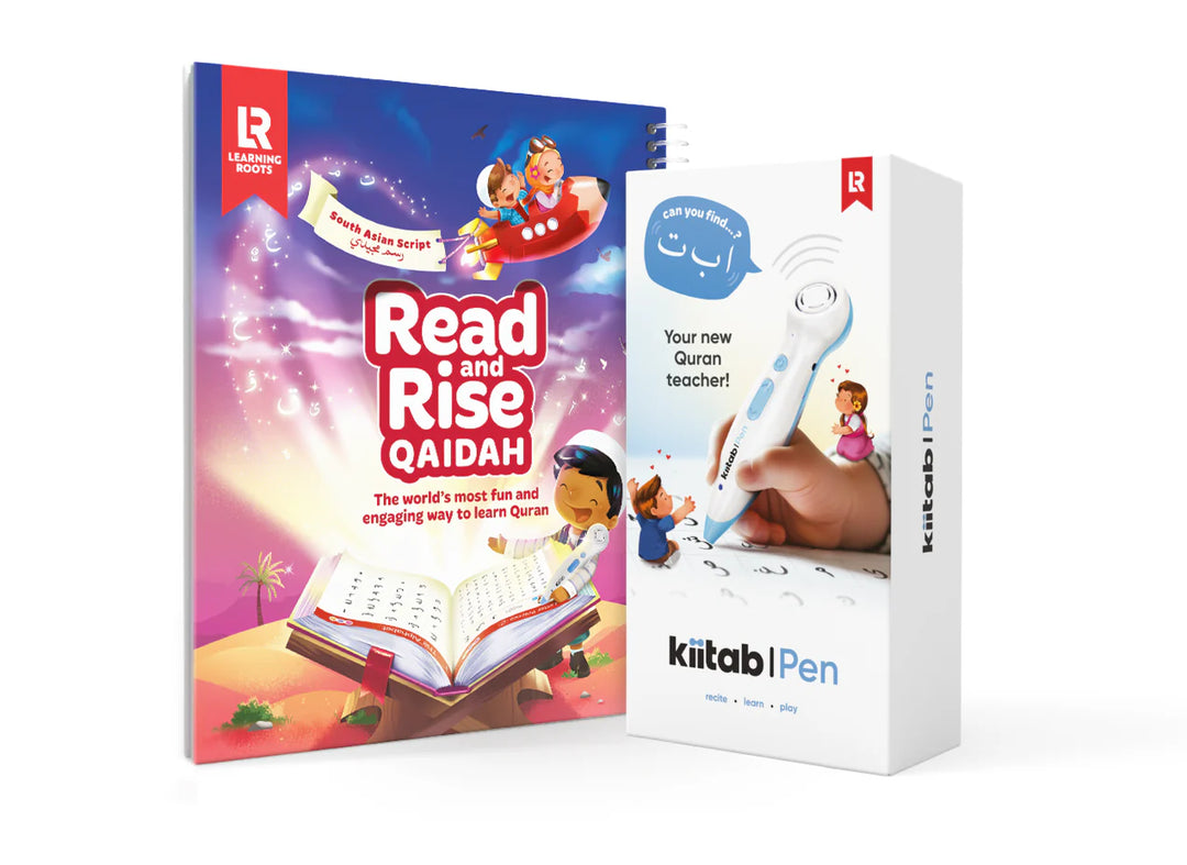 Kiitab with Read & Rise Qaidah (South Asian Script)