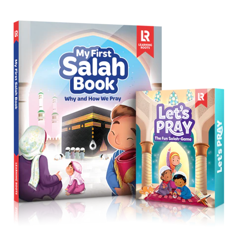 my forst salah book and lets pray learning roots dubai