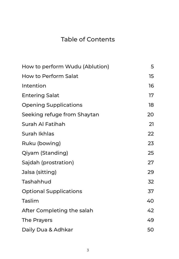 My First Prayer Book – A Friendly Guide to Wudhu, Salah & Daily Duas For Children and New Muslims