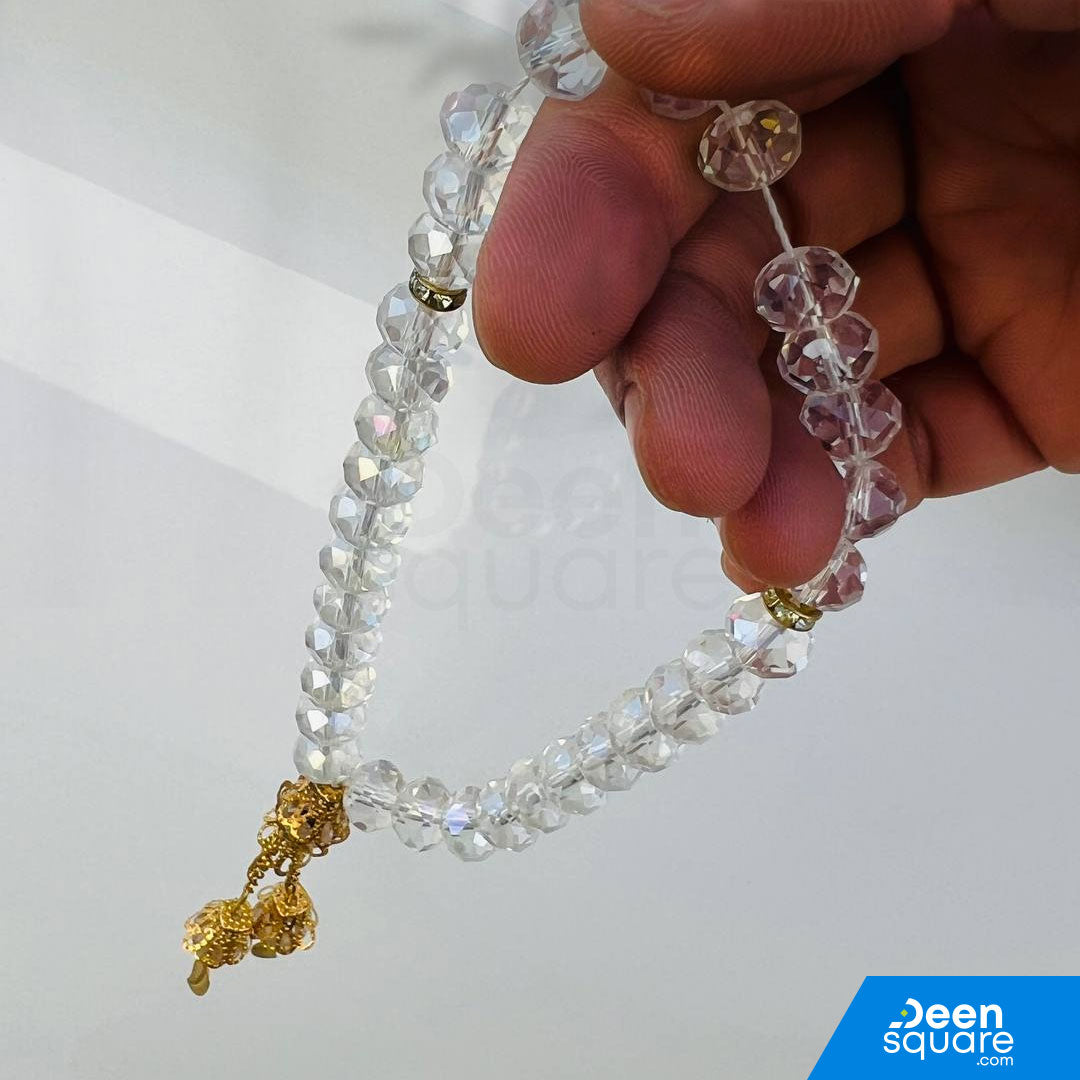 Crystal Bead Tasbeeh 33 Beads