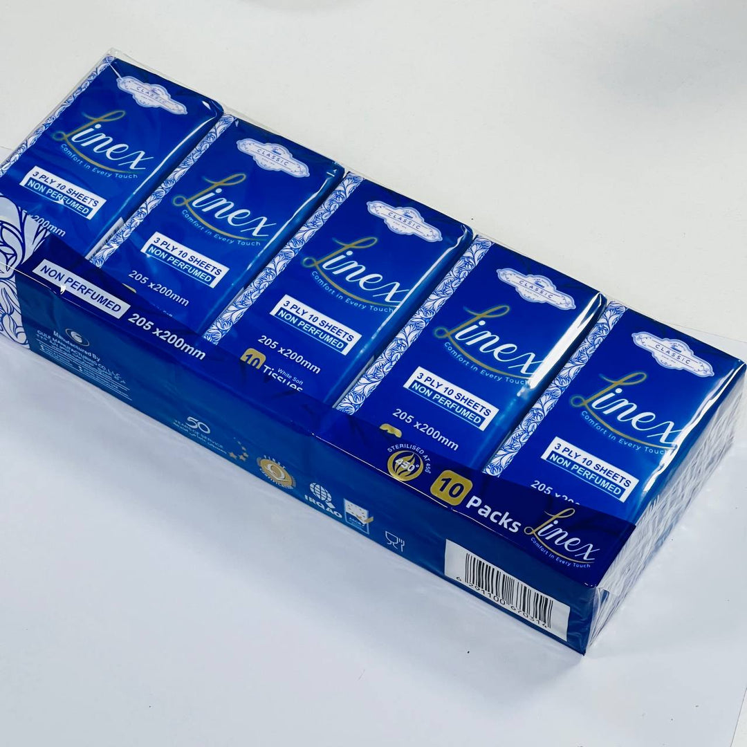 Fragrance Free Pocket Tissues for Hajj &amp; Umrah (Pack of 10)