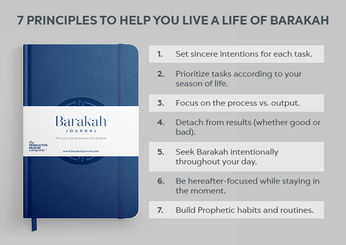 The Barakah Journal - Plan your day and week with Barakah