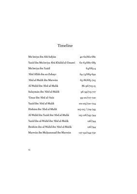 History of the Umayyad Caliphs