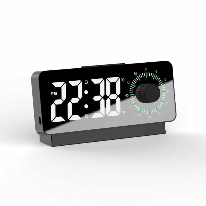 Buy S238A Digital Alarm Clock at deensquare.com Dubai | UAE. Features dual alarms, countdown timer, snooze, temperature &amp; date display.