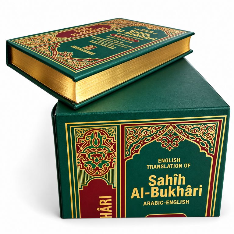 Sahih Al-Bukhari 9 Volume Set – Premium Gold Edged Edition