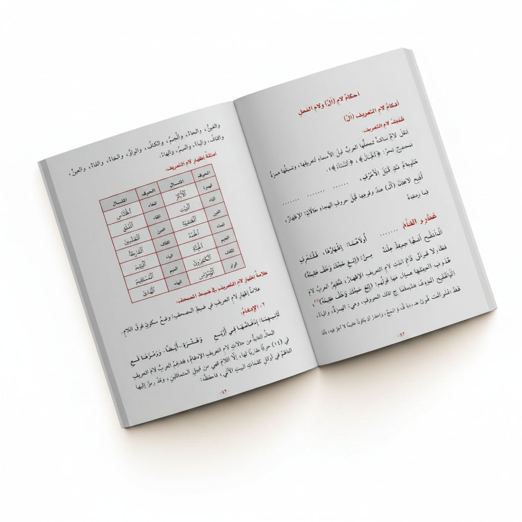 شرح تحفة الأطفال والغلمان في تجويد القرآن د أحمد جاد الله كتاب تجويد للمبتدئين دبي الإمارات