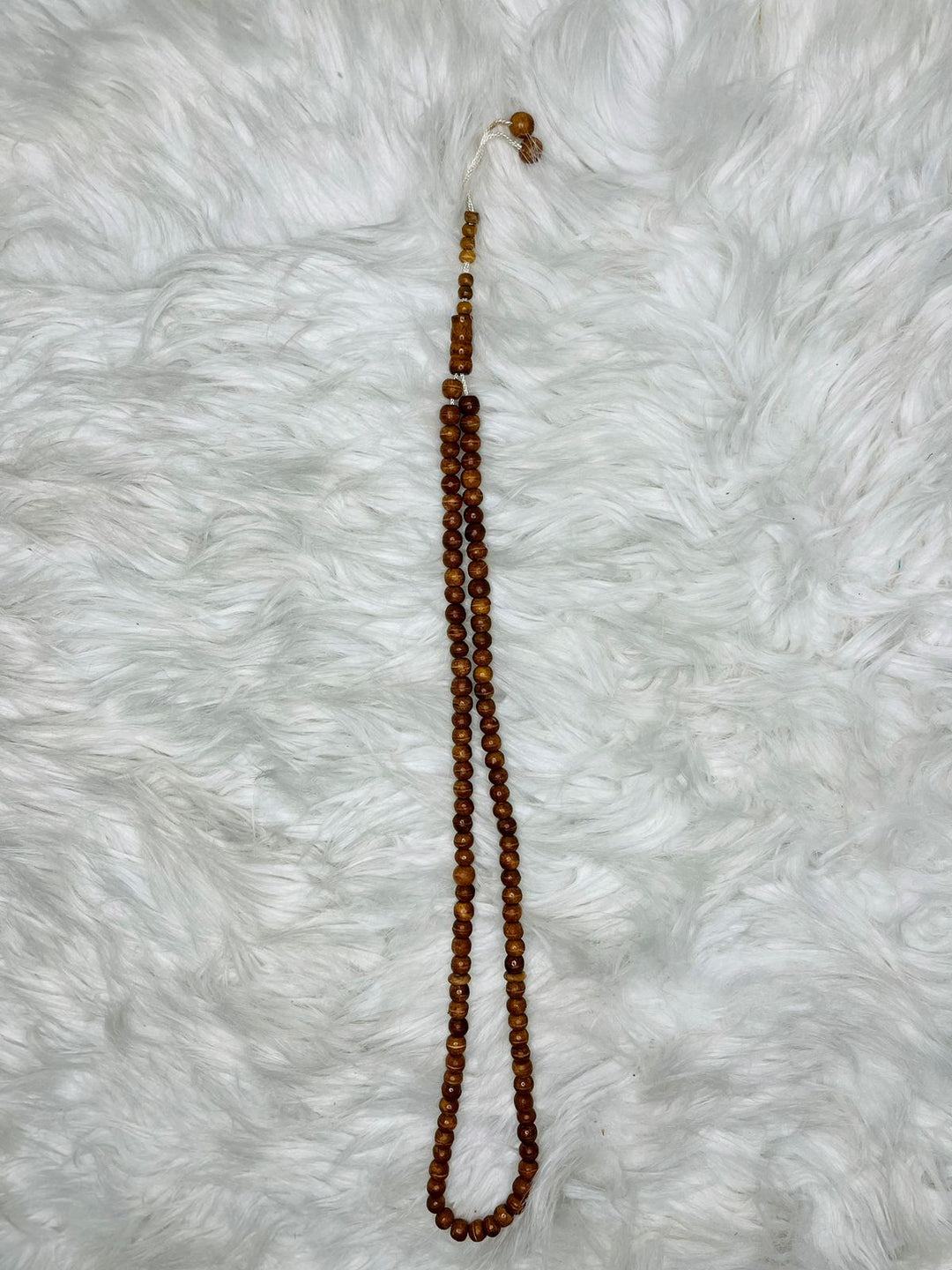 99 beads Wooden Tasbeeh Brown Color - 10mm beads size