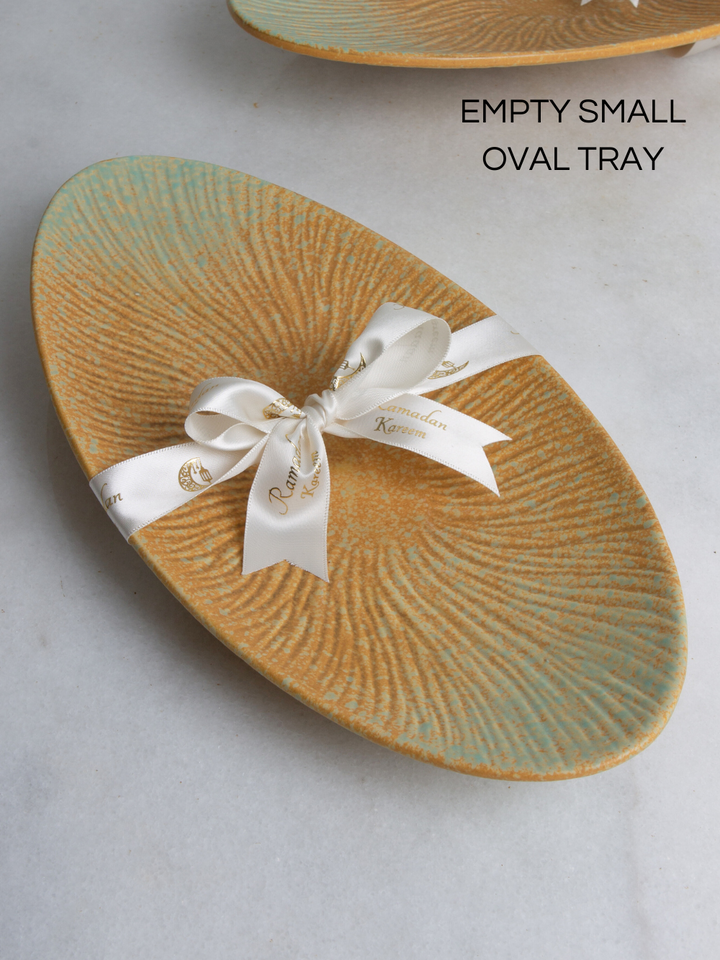 Ceramic Feast Platters – Luxury Dates &amp; Single Origin Chocolate Tray UAE co chocolat