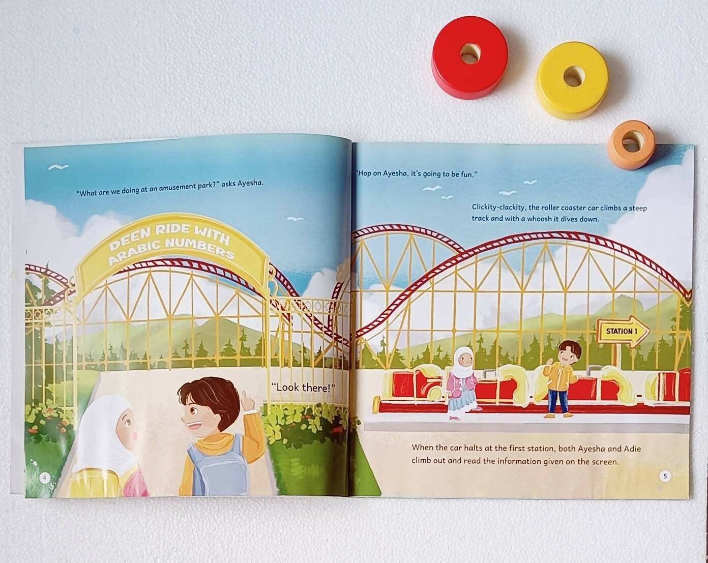 A Deen Ride With Arabic Numbers