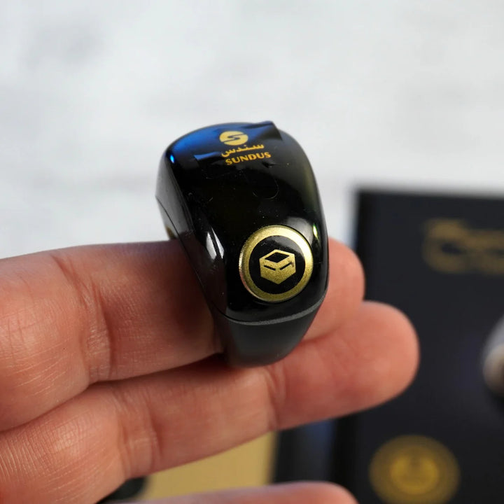 sundus smart black zikr ring uae dubai