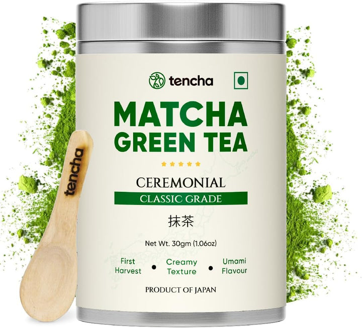 Tencha ceremonial grade matcha green tea powder 30g premium Japanese matcha UAE