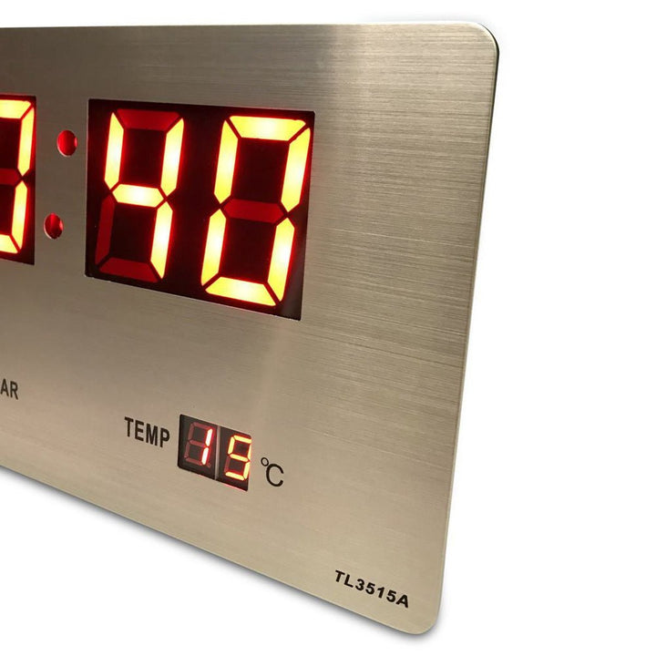 Buy Checkmate Bishop TL-3515A LED clock at deensquare.com. Wall or desk clock with calendar &amp; temp display in Dubai | UAE.