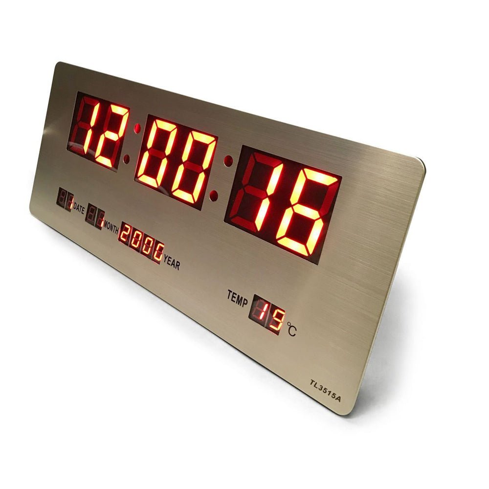 Buy Checkmate Bishop TL-3515A LED clock at deensquare.com. Wall or desk clock with calendar & temp display in Dubai | UAE.