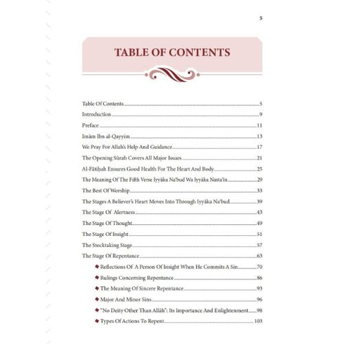 The Wayfarer’s Journey Towards Allah (DCB)