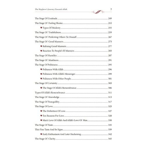 The Wayfarer’s Journey Towards Allah (DCB)