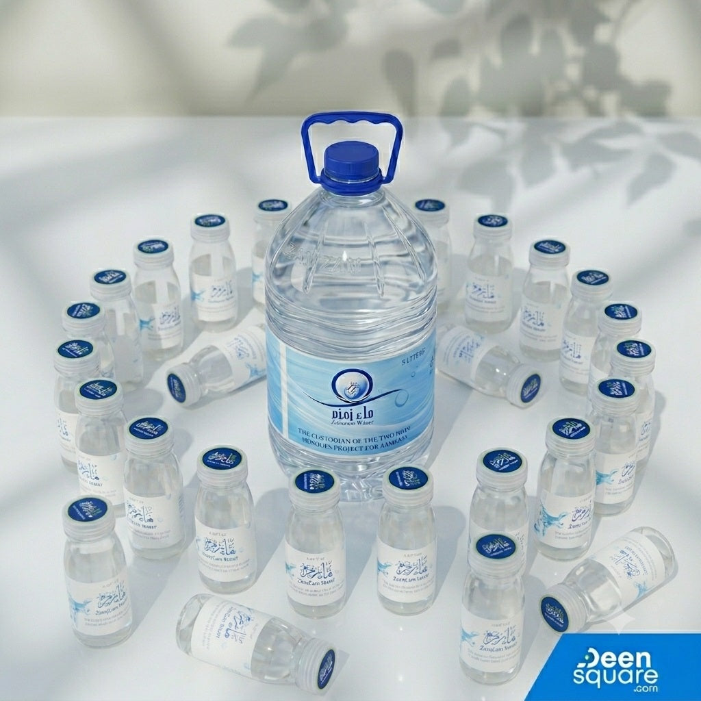 Zamzam Family &amp; Friends Distribution Kit (5L + 16 x 300ml Fillable Bottles)