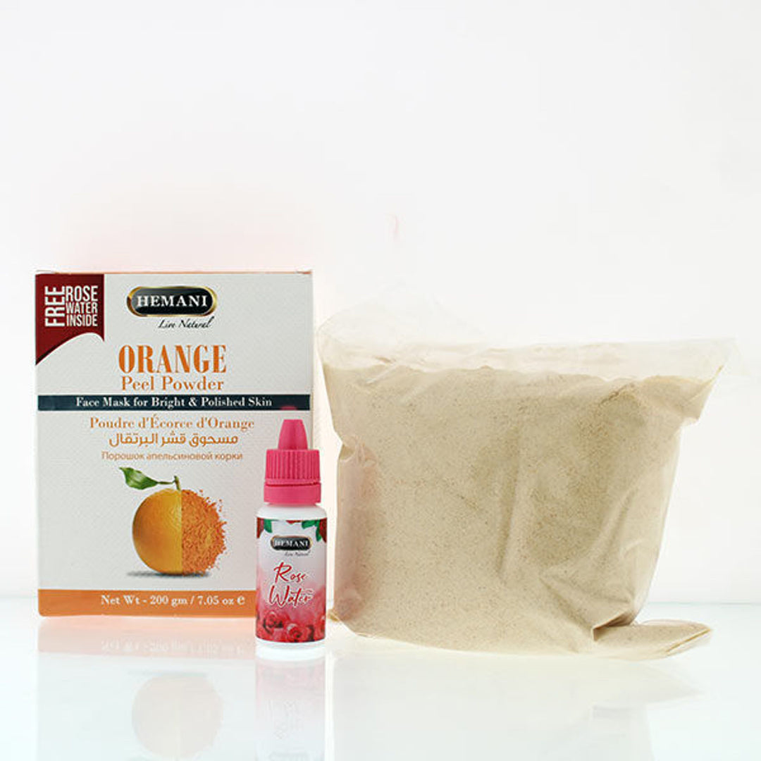 Orange Peel Powder with free Rose Water Inside