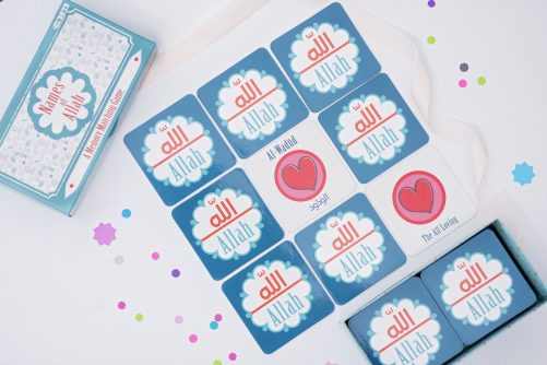 Names of Allah 2: a memory matching game