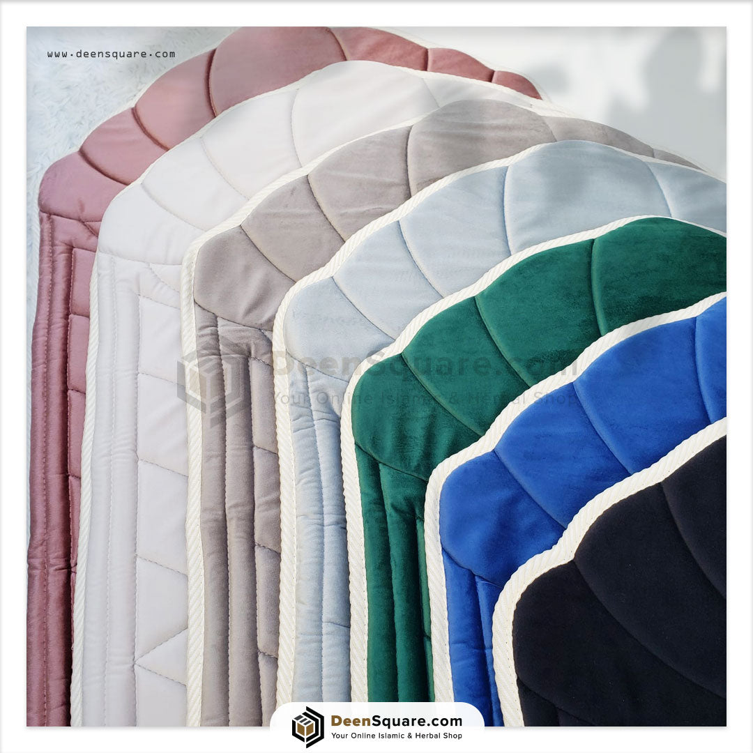 Turkish Padded Thick Velvet Prayer