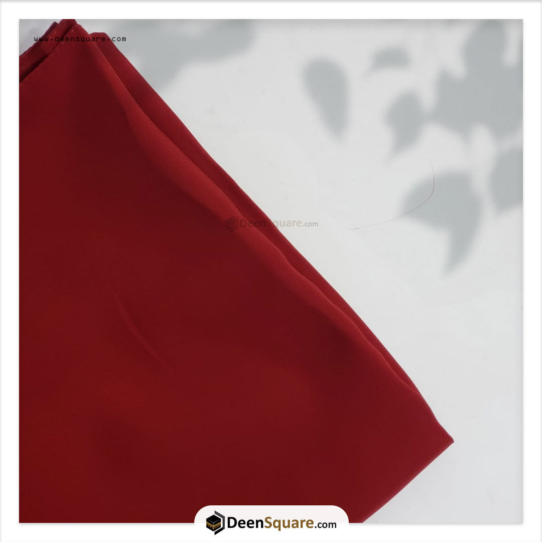 Chiffon Hijab Scarf with cap attached