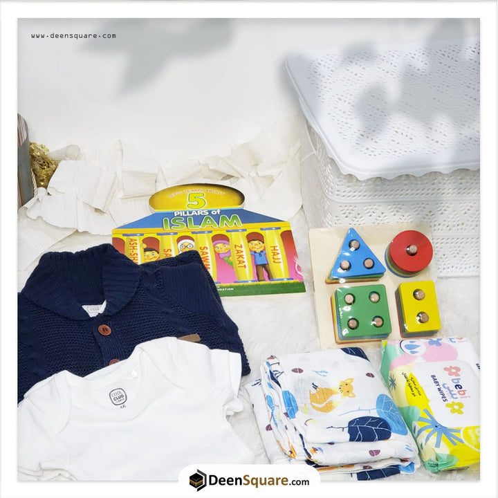 New Born Baby - Gift Basket