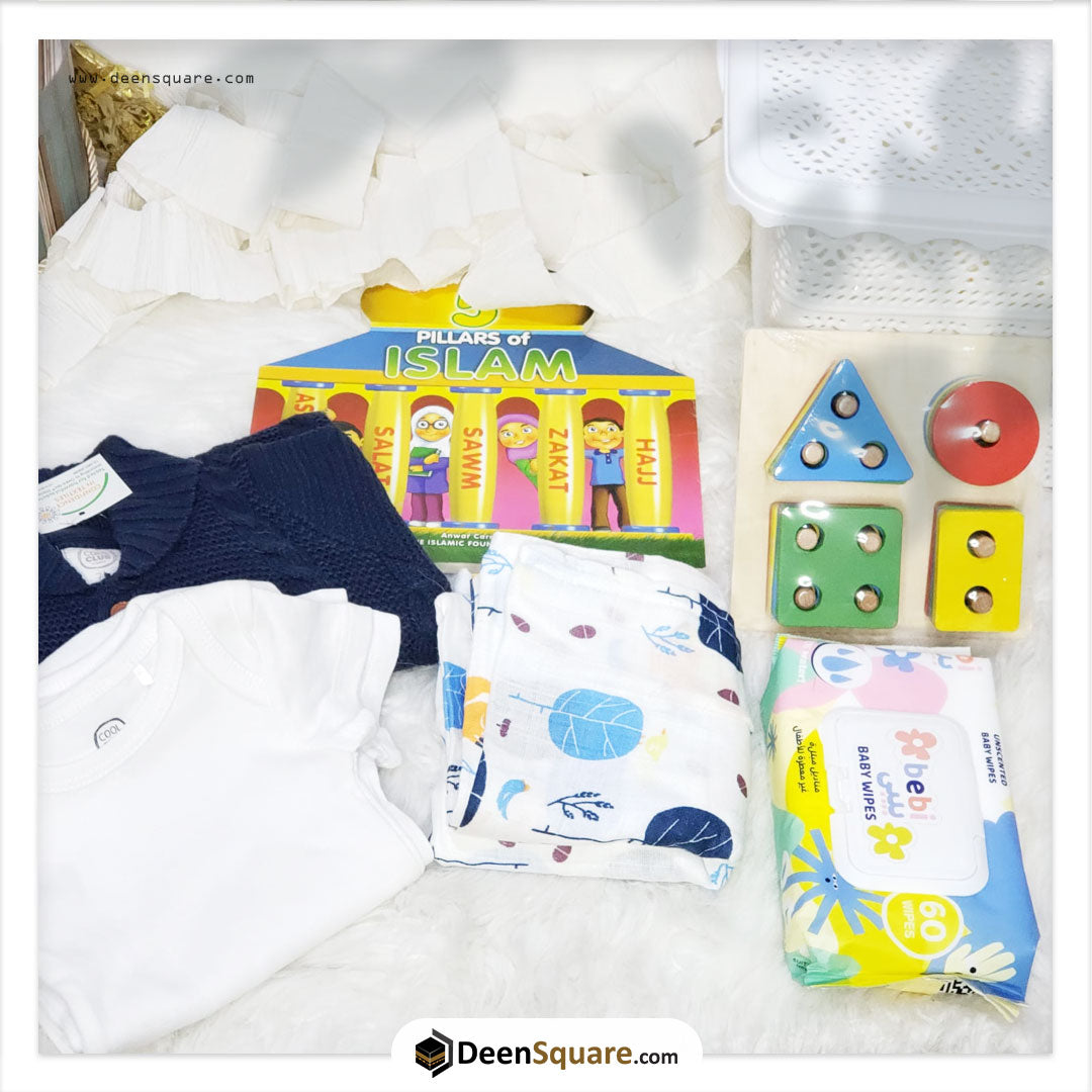 New Born Baby - Gift Basket